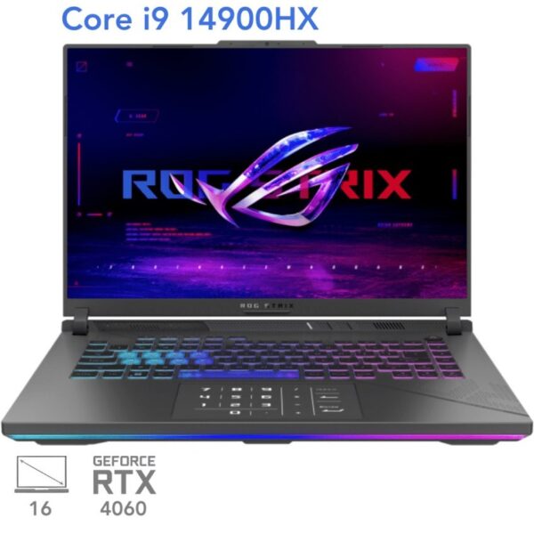 لپ‌تاپ 16 اینچ گیمینگ ایسوس مدل ASUS ROG Strix G614JVR-N3457