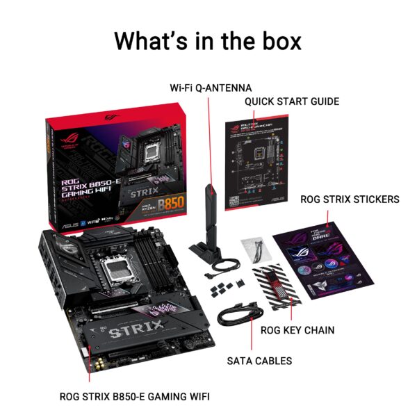 مادربرد گیمینگ ایسوس مدل ASUS ROG Strix B850-E Gaming WiFi