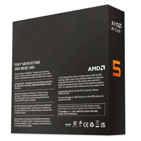 پردازنده ای ام دی مدل AMD Ryzen 5 9600X