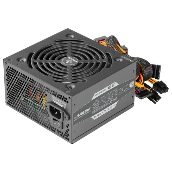 منبع تغذیه گرین مدل GP400A ECO