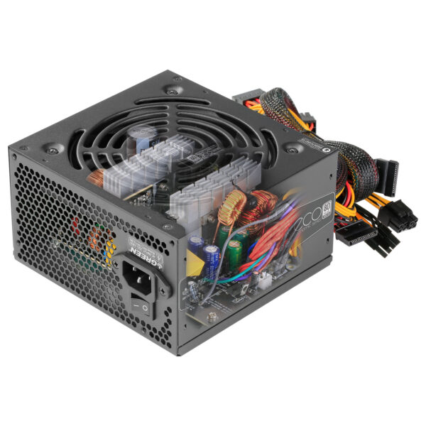 منبع تغذیه گرین مدل GP400A ECO