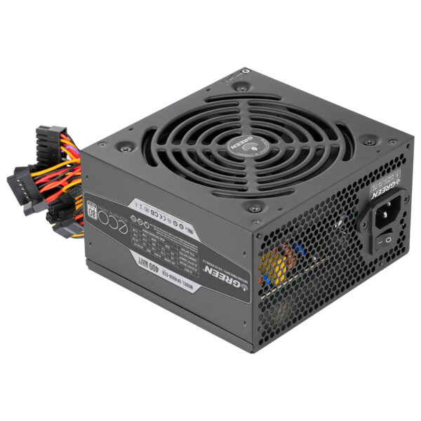 منبع تغذیه گرین مدل GP400A ECO