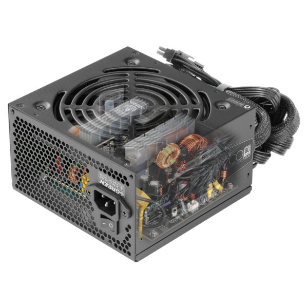 منبع تغذیه گرین مدل GP500A ECO V.3.1