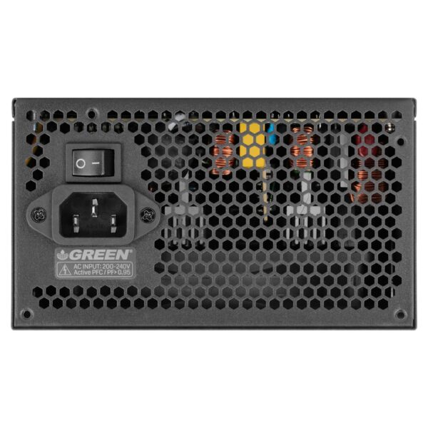 منبع تغذیه گرین مدل GP500A ECO V.3.1