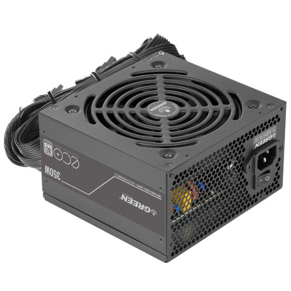منبع تغذیه گرین مدل GP350A ECO V.3.1