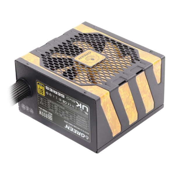 منبع تغذیه گرین مدل GP800A-UK EVO V3.1