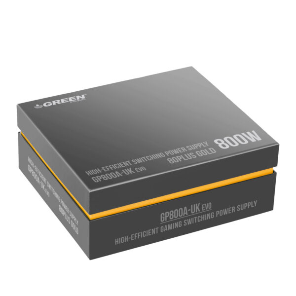 منبع تغذیه گرین مدل GP800A-UK EVO V3.1