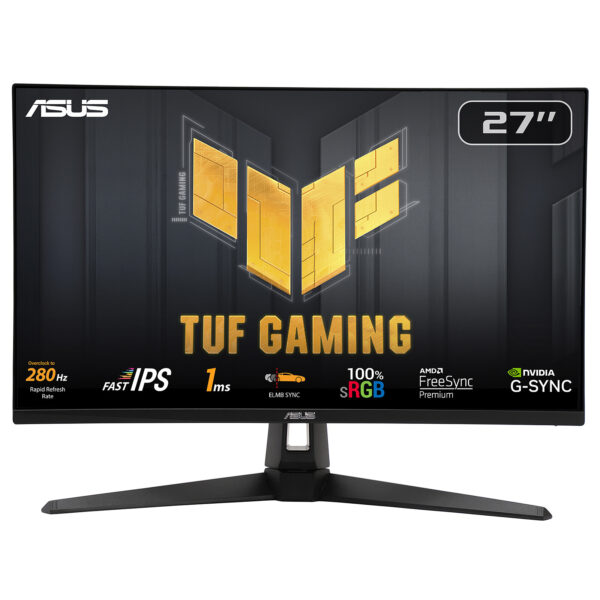 مانیتور گیمینگ 27 اینچ ایسوس مدل ASUS TUF Gaming VG279QM1A