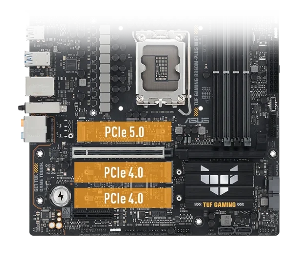 مادربرد گیمینگ ایسوس مدل ASUS TUF GAMING B860-PLUS WIFI