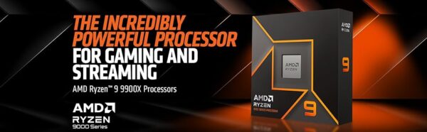 پردازنده ای ام دی مدل AMD Ryzen 9 9900X