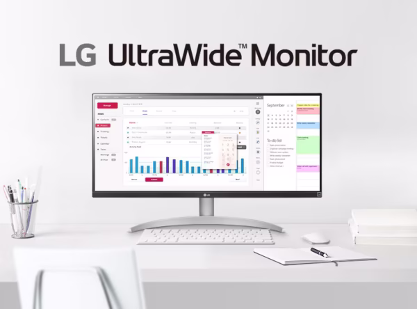 مانیتور گیمیتگ 34 اینچ ال جی مدل LG UltraWide 34WQ650-W