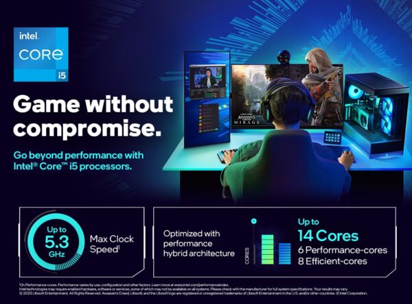 پردازنده اینتل مدل Intel Core i5-14400F